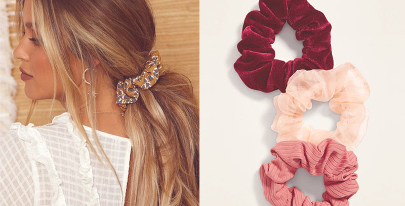 10 hairstyles with scrunchies for modern girls